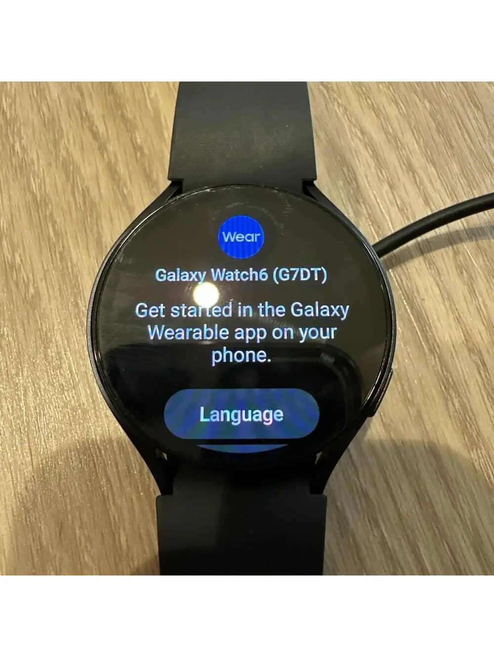 Samsung Galaxy Watch6 SM-R940 44mm Aluminum Case with Sport Band - Graphite...